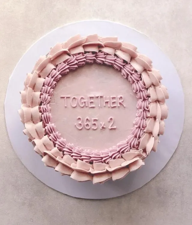 Anniversary Cake | Years Customizable | 1kg