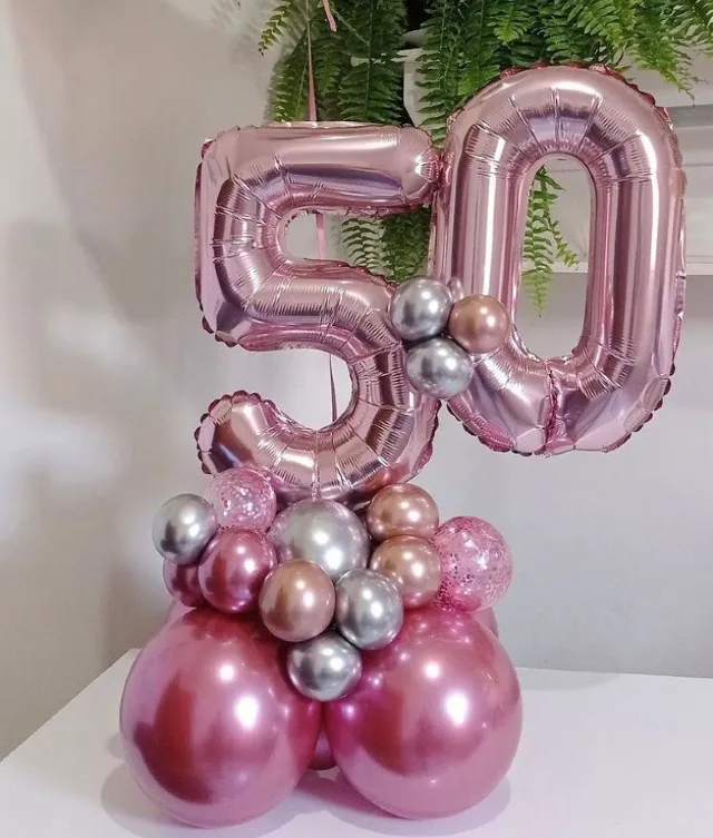 Fiesta | Double Digit Balloon Installation
