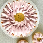 Passionfruit and raspberry meringue tart | diameter 7 inches