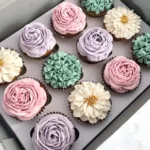 Pastel hues | box of 20 cupcakes
