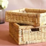 Rattan storage box | medium