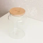 Round glass food storage vessel | 3000ml