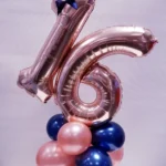 Rowena | double digit balloon installation