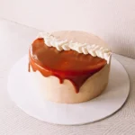 Salted caramel chocolate cake | dark chocolate cake with salted caramel filling | 1kg