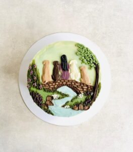 Drawing Cake | Customizable Illustration Cake | Make It Your Own | 1kg