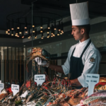 Delight your loved one with a four-course seafood dinner for two at ocean, the kingsbury. Indulge in the freshest seafood, expertly prepared to perfection, in an elegant oceanfront setting. A truly exquisite dining experience for those who appreciate the finest flavors of the sea