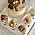 Dad's day bento | ft. Brownies and caramel popcorn