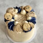 Dad's day choc chip cookie bento cake | add on option only