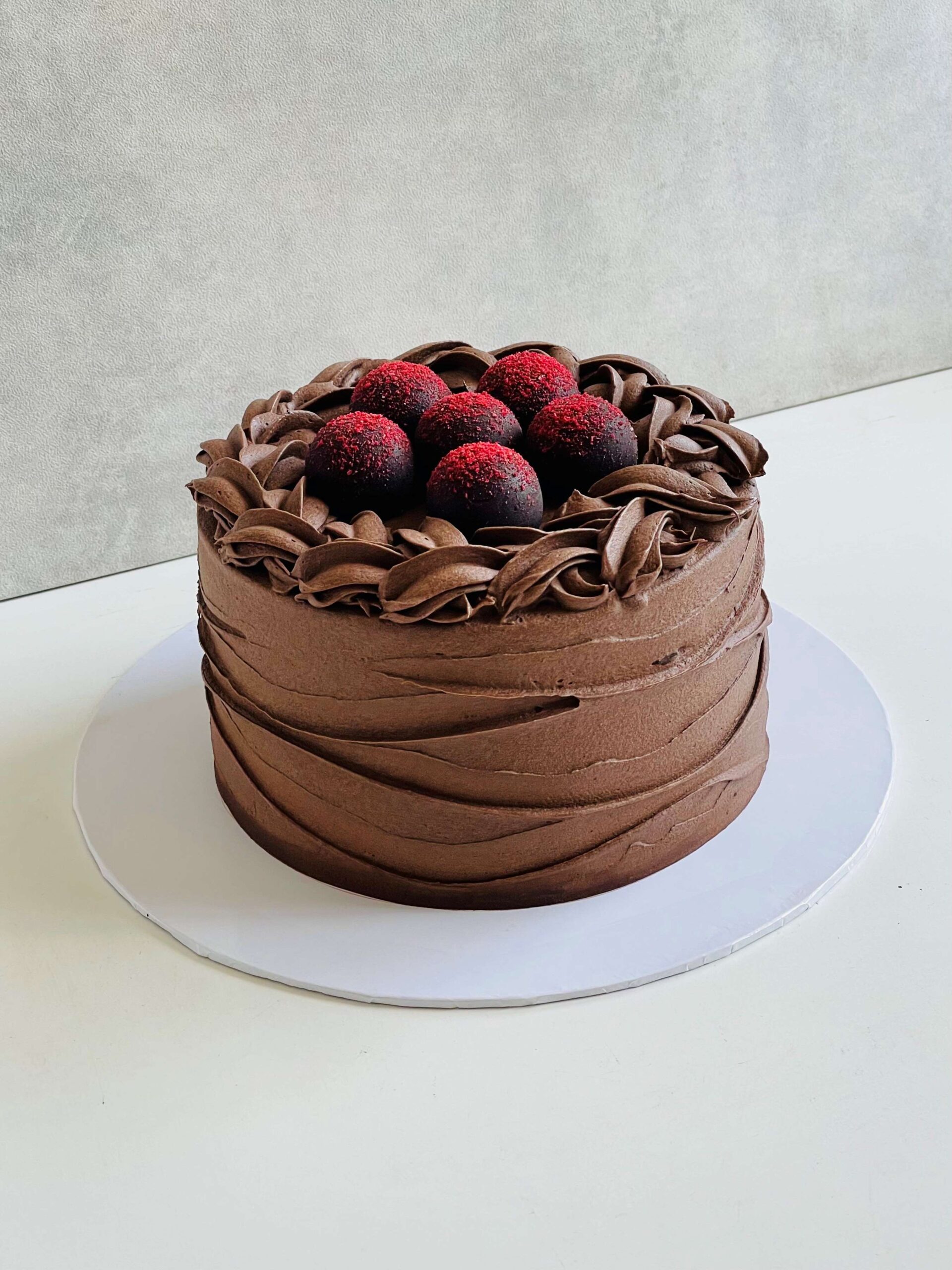Bocha Negra  |  Berries, Chocolate Buttercream & Truffles -  