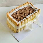Charlotte royale  | dark chocolate, mousse,  boudoir biscuits